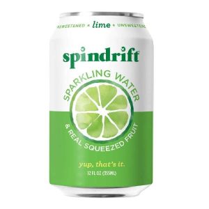 Spindrift Sparkling Water, Lime Flavored